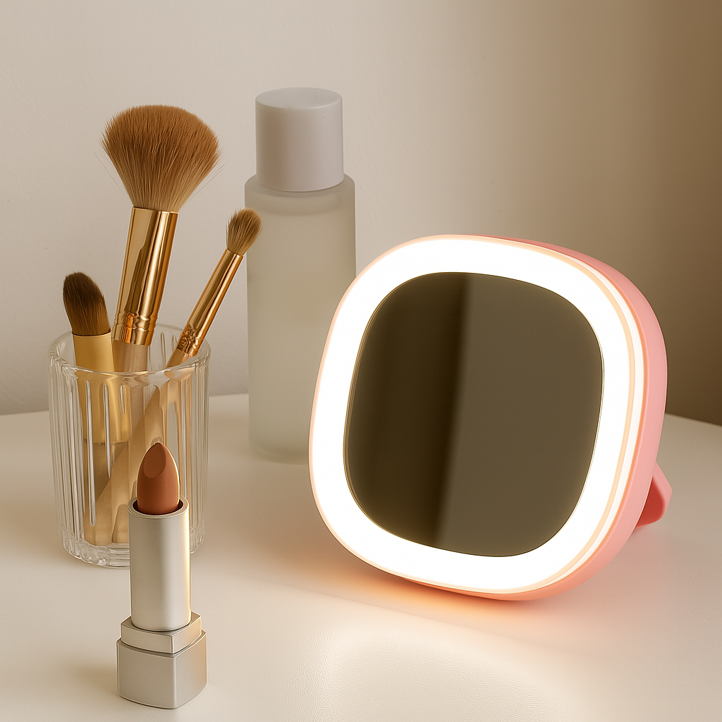 Miroir de maquillage LED