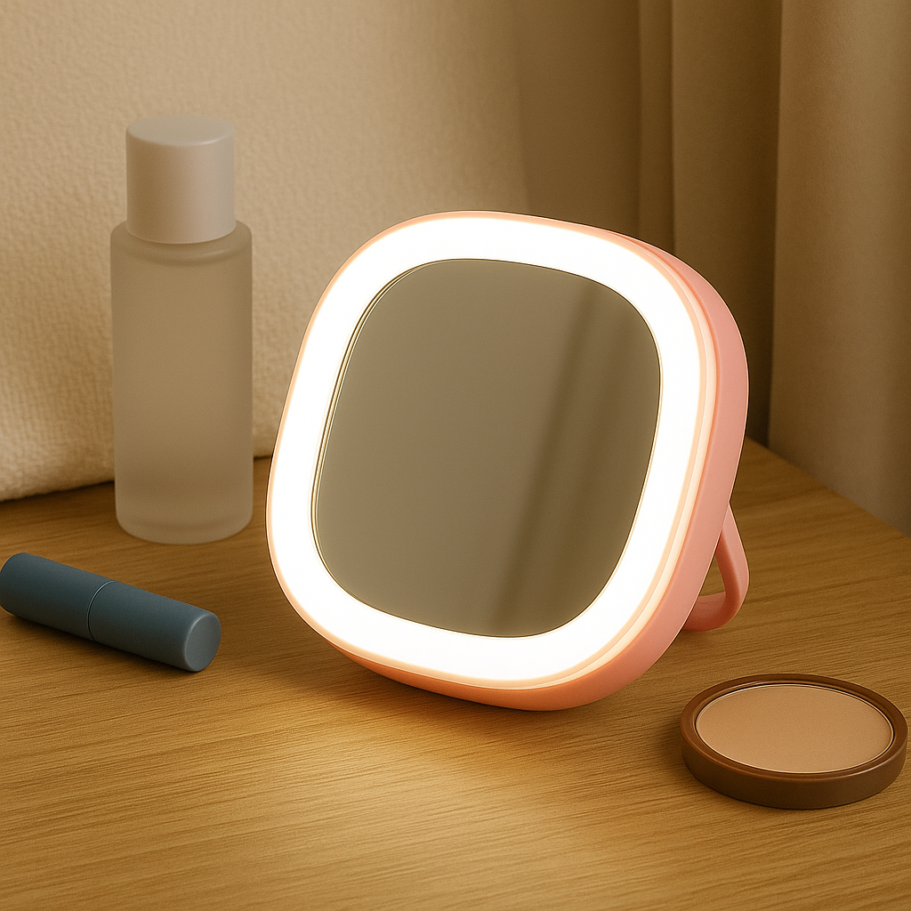 Miroir de maquillage LED