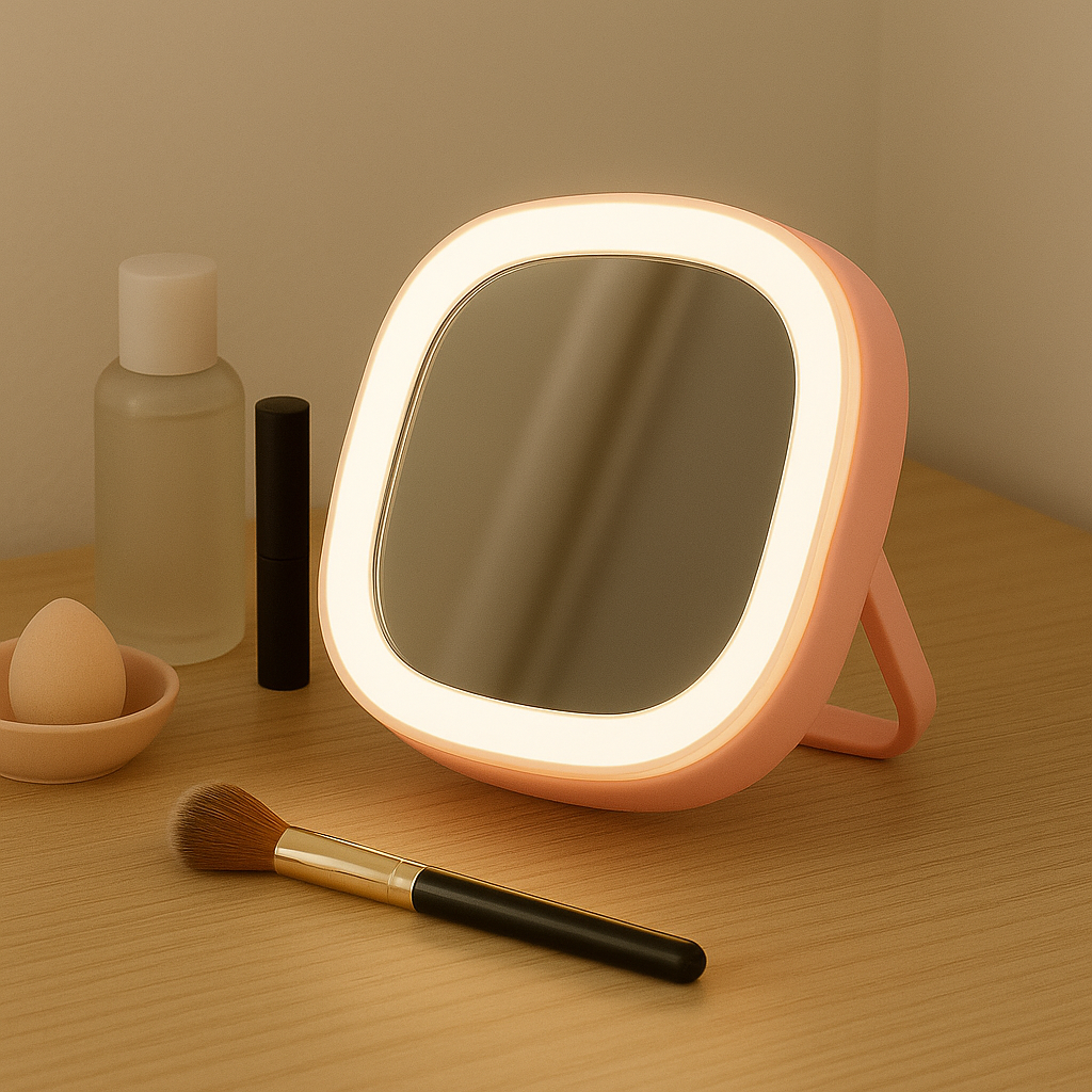 Miroir de maquillage LED