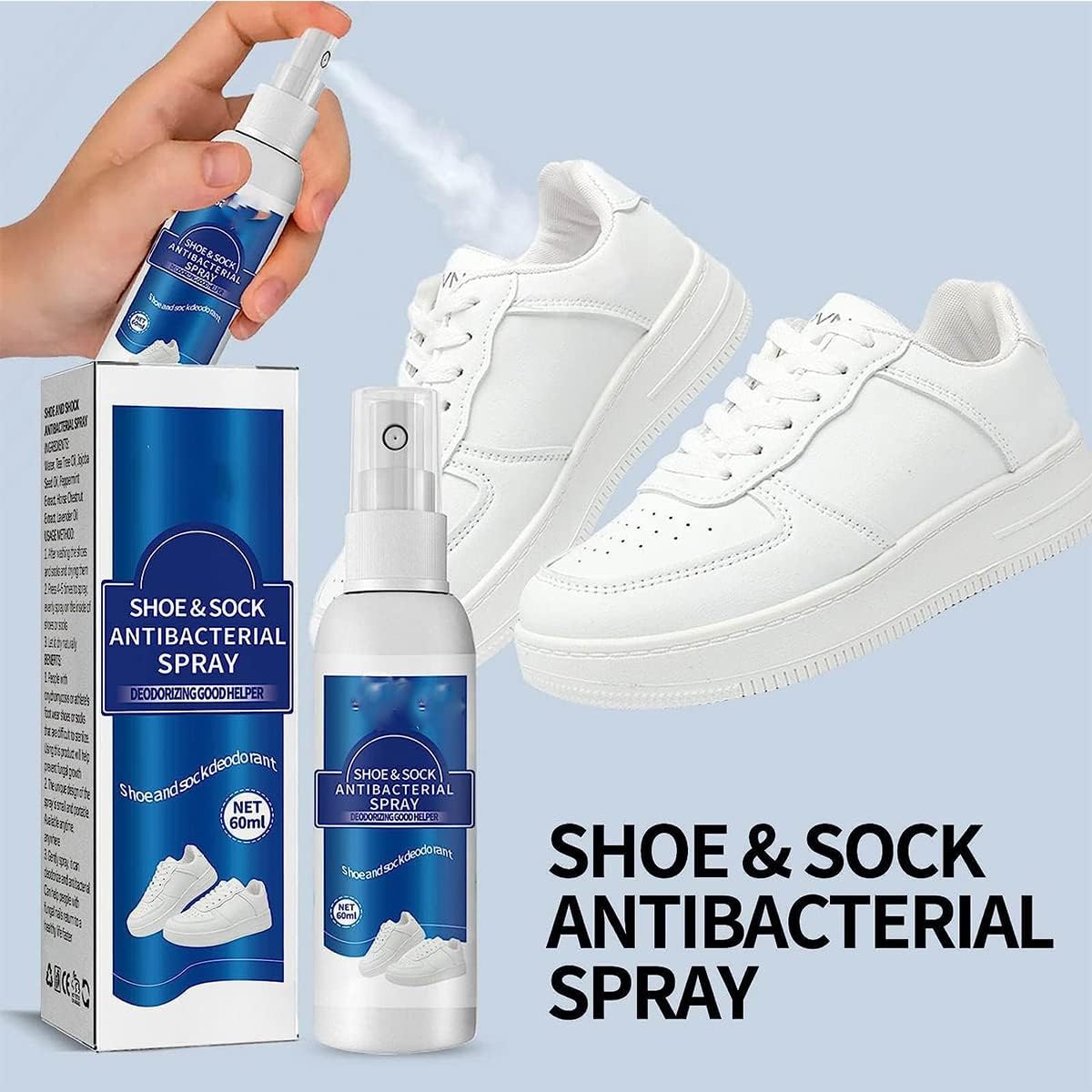 Spray Antibactérien pour Chaussures